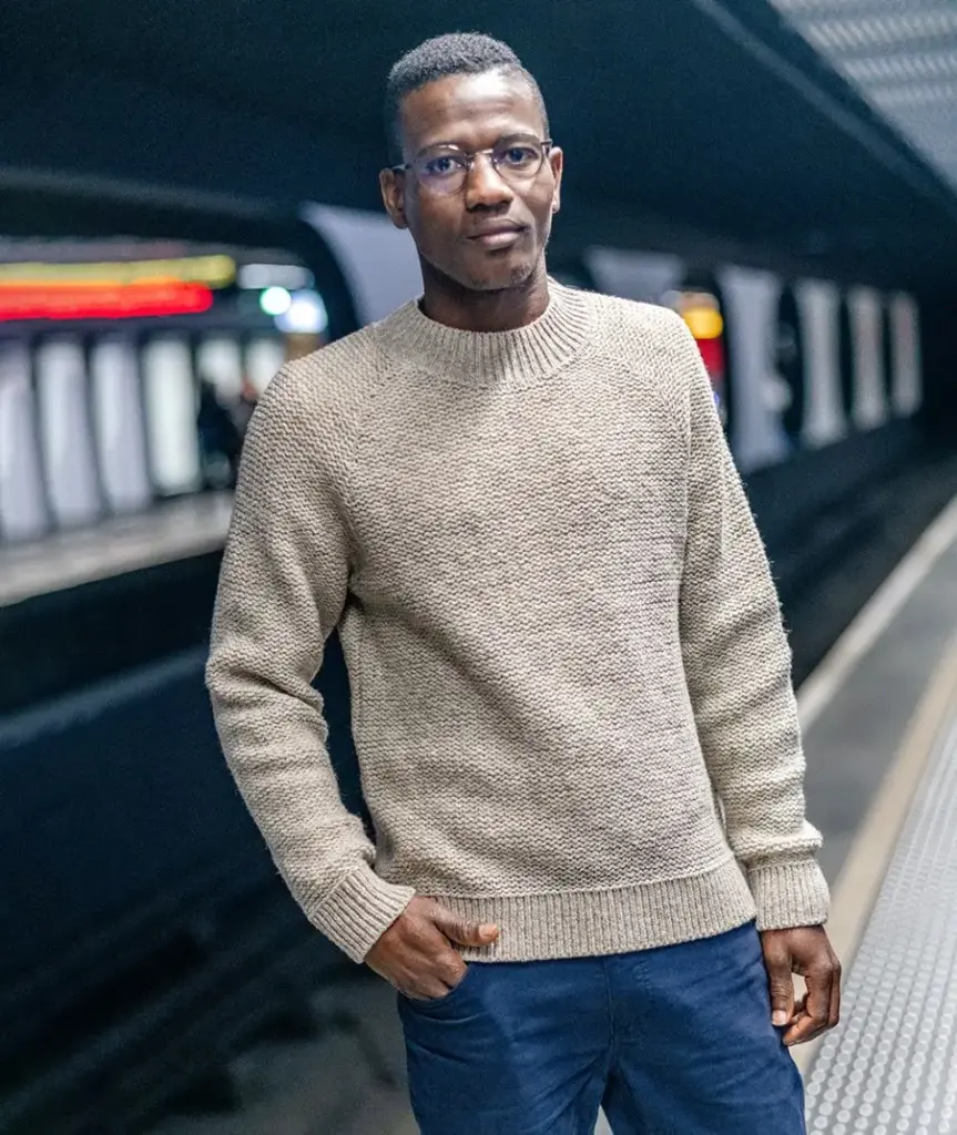 Pull en laine pour homme